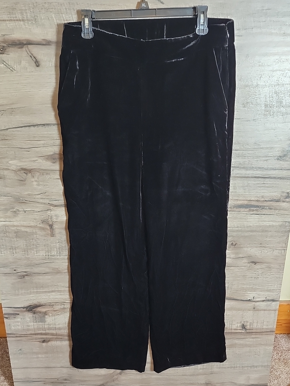 Talbots Velvet Pants In Black - Picture 3 of 10